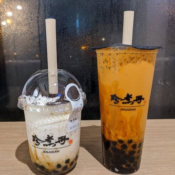 Jenjudan - Oreo Brown Sugar Pearl Milk / Thai Brown Sugar Pearl Milk Tea - Bubble Tea Near Me - Vancouver, British Columbia Jenjudan - Oreo Brown Sugar Pearl Milk / Thai Brown Sugar Pearl Milk Tea - Bubble Tea Near Me - Vancouver, British Columbia