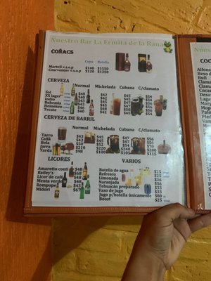 Menu photo 3 La Hermita La Rana Ciudad de Mexico, DIF