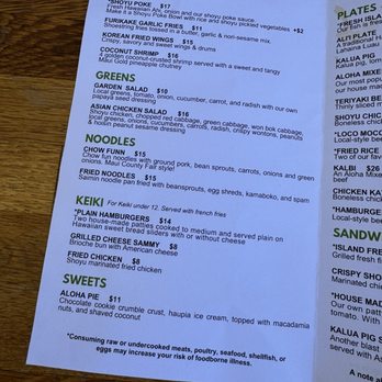 Aloha Mixed Plate - Menu - Hawaiian Near Me - Lahaina, Hawaii