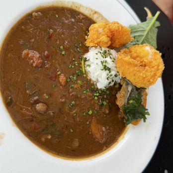 Le Petit Marché - The Seafood Gumbo Cup - Breakfast & Brunch Near Me - Atlanta, Georgia