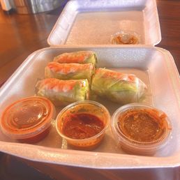 A14 Shrimp Fresh Spring Rolls A14 Shrimp Fresh Spring Rolls
