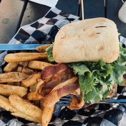 Tavern On The Bay - Salmon sandwich