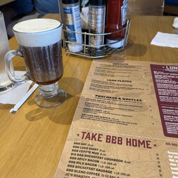 Big Bad Breakfast - Greystone - Irish coffee is a nice wake up drink - Breakfast & Brunch Near Me - Birmingham, Alabama