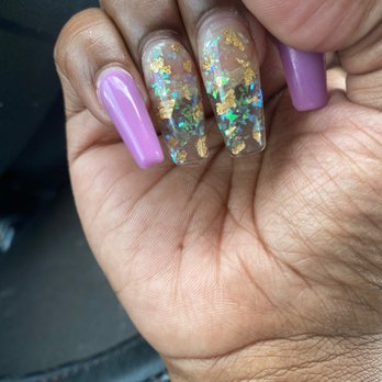 Beaute Nail Spa - These are exactly what I asked for and this is after 3 weeks of having them on ! - Nail Salons Near Me - Foley, Alabama Beaute Nail Spa - These are exactly what I asked for and this is after 3 weeks of having them on ! - Nail Salons Near Me - Foley, Alabama