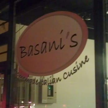 Basani's Pizzeria Trattoria - Front window from the sidewalk - Italian Near Me - Miami, Florida Basani's Pizzeria Trattoria - Front window from the sidewalk - Italian Near Me - Miami, Florida