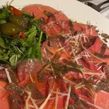 Pasta And... - Carpaccio di Carne al Tartufo Nero (MUST GET) - Italian Near Me - Margate, Florida Pasta And... - Carpaccio di Carne al Tartufo Nero (MUST GET) - Italian Near Me - Margate, Florida