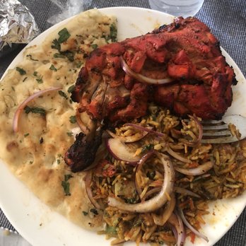 Naan N Masala - Chicken Tandoori, Chicken Biryani Rice, and Garlic Naan Bread - Indian Near Me - Milpitas, California