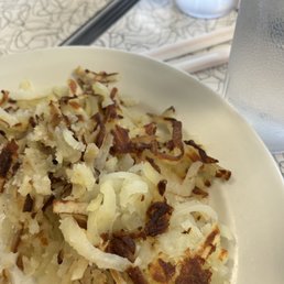 Hash potatoes always a favorite