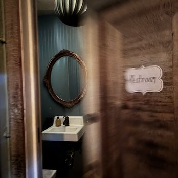 Rucola - Best seat in the house! The bathroom! - Italian Near Me - Brooklyn, New York