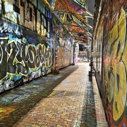 Off The Beaten Path Food Tours and Experiences - Graffiti alley, we got to add to the wall!