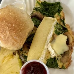 La Quinta Bakery - Leftovers from my spinach frittata