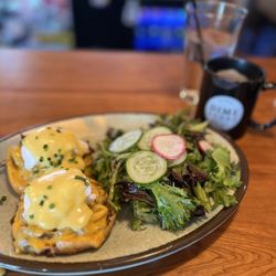 Dime Store - Cheesesteak Benny with side salad