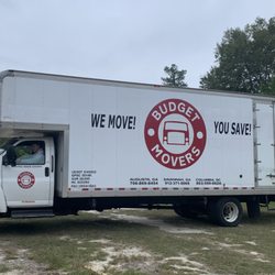 Budget Movers - The owner in one of our trucks.