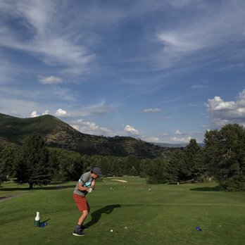 Wasatch Mountain State Park Golf - Yours truly getting after it on the par three 17th. (You better believe I stuck it to about 10 feet.) I didn't make the birdie putt though. - Golf Near Me - Midway, Utah Wasatch Mountain State Park Golf - Yours truly getting after it on the par three 17th. (You better believe I stuck it to about 10 feet.) I didn't make the birdie putt though. - Golf Near Me - Midway, Utah