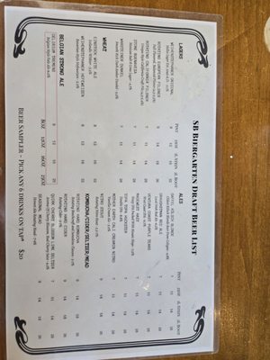 Menu photo 4 Biergarten Santa Barbara, CA Menu photo 4 Biergarten Santa Barbara, CA