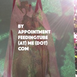 Feeding Tube Records - For the moment being...by appointment please...