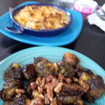 Sea Sea Riders Restaurant - Brussel Sprouts and Mac and Cheese - Seafood Near Me - Dunedin, Florida