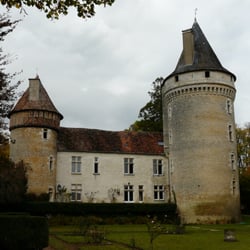 Chateau de Bouesse - Chateau de Bouesse, vue côté Jardin
