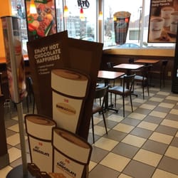 Dunkin' - Part of the interior.