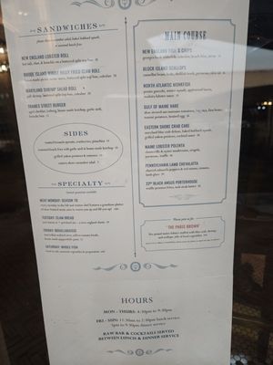 Menu photo 4 Thames Street Oyster House Baltimore, MD Menu photo 4 Thames Street Oyster House Baltimore, MD