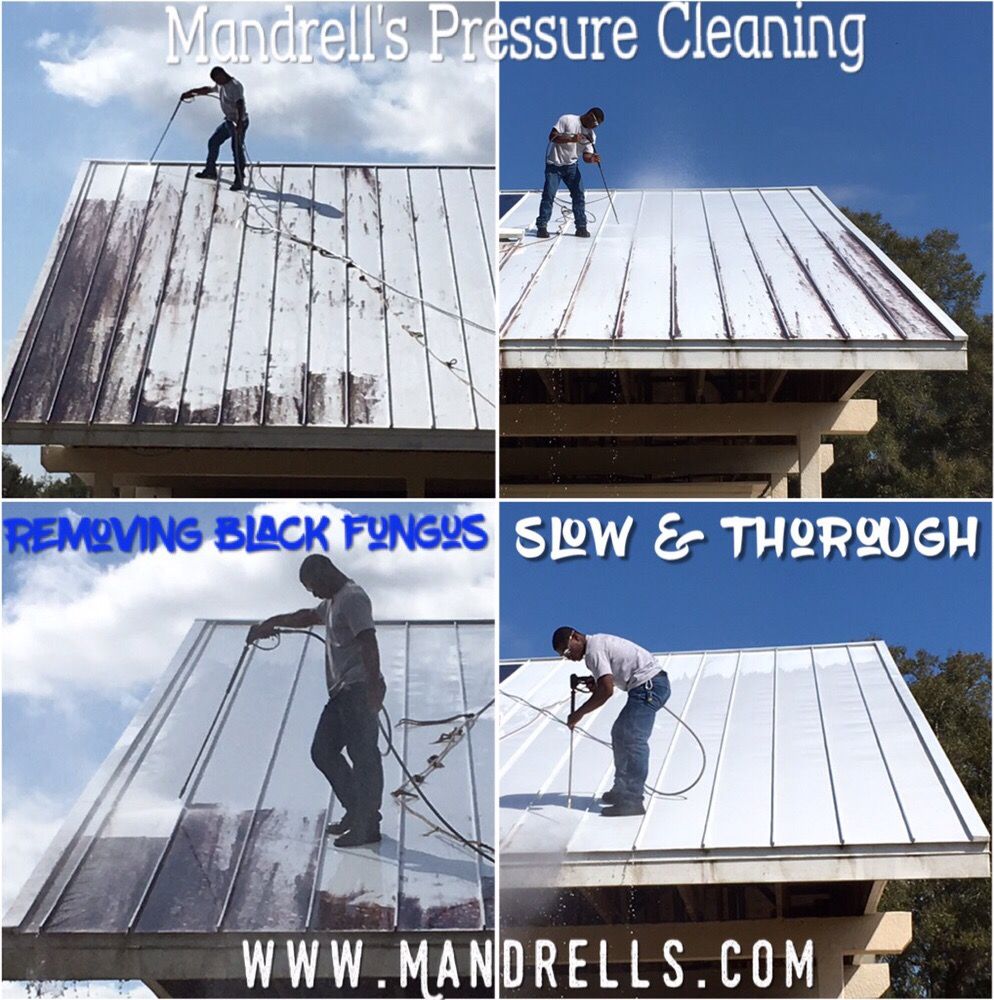 Slide of Mandrell's Pressure Cleaning