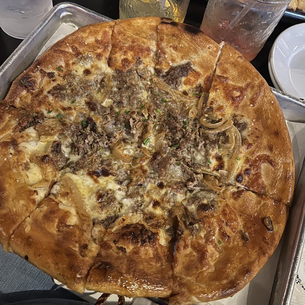 The Stillery - Cheesesteak Pie - New American Near Me - Nashville, Tennessee The Stillery - Cheesesteak Pie - New American Near Me - Nashville, Tennessee