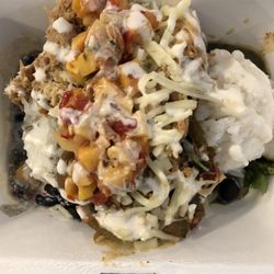 Taco Green-Go - Chicken incredabowl island-style
