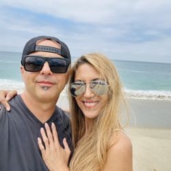 Laguna Beach - Guess? Lol yes my husband, my ring broke 4 times so that's why no ring