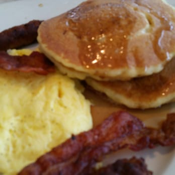USA Pancake House - Special club #1: 3 pancakes, 2 eggs, 2 slices of bacon and 2 sausages - Restaurants Near Me - Calumet City, Illinois USA Pancake House - Special club #1: 3 pancakes, 2 eggs, 2 slices of bacon and 2 sausages - Restaurants Near Me - Calumet City, Illinois