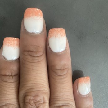 iNails & Spa - What the nails actually looked like - Nail Salons Near Me - Burbank, California