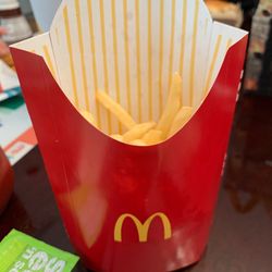 McDonald's - Large fry ordered...