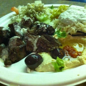 Mr. Gyros - Lamb Kebab Plate - Mediterranean Near Me - Seattle, Washington