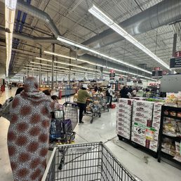 1 line to only TWO Registers open, leading all the way to the BACK OF THE STORE. Terrible staffing/management 1 line to only TWO Registers open, leading all the way to the BACK OF THE STORE. Terrible staffing/management