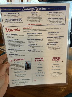 Menu photo 2 Fitz's On The Lake Lodi, WI