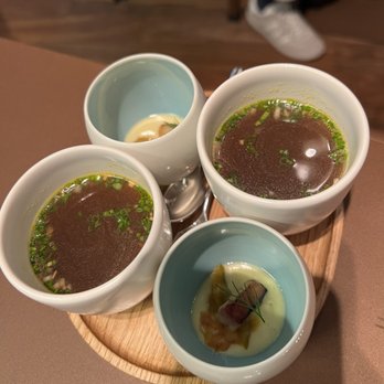 Ze Kitchen Galerie - Starter of veggie broth- amazing! And eel - French Near Me - Paris, 75 Ze Kitchen Galerie - Starter of veggie broth- amazing! And eel - French Near Me - Paris, 75