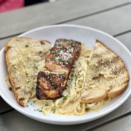 Blackened Salmon Pasta