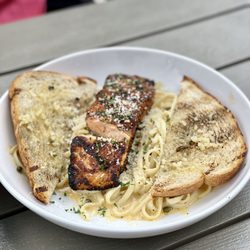 Blackened Salmon Pasta