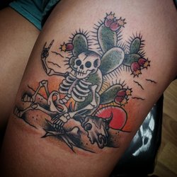 Concrete Tattoos - Colorful