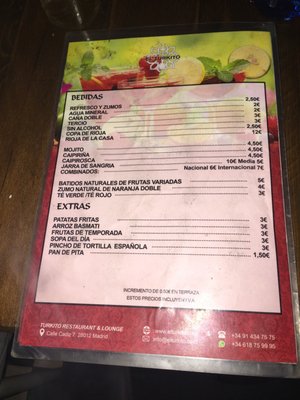 Menu photo 1 El Turkito Madrid, M