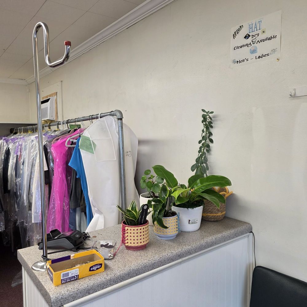 Sun's Alterations & Dry Cleaning - Lovely plants decorate one of the counters of the business, as the ready-to-pick-up clothes hang in the background. - Sewing & Alterations Near Me - Roanoke, Virginia Sun's Alterations & Dry Cleaning - Lovely plants decorate one of the counters of the business, as the ready-to-pick-up clothes hang in the background. - Sewing & Alterations Near Me - Roanoke, Virginia
