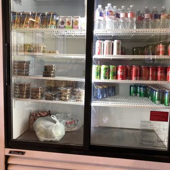 Golden Dumpling House - Drinks ($1) and salad ($2-$3) cooler next to the register. Free water on side table as well. - Chinese Near Me - Houston, Texas Golden Dumpling House - Drinks ($1) and salad ($2-$3) cooler next to the register. Free water on side table as well. - Chinese Near Me - Houston, Texas