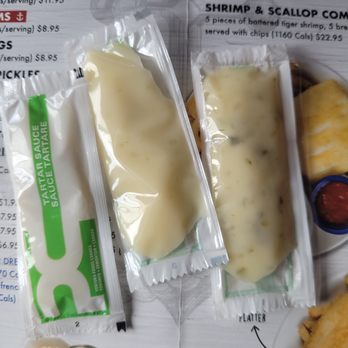 Halibut House Fish and Chips - Really bad tartar sauce - Fish & Chips Near Me - Markham, Ontario