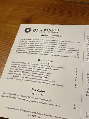 Menu photo 8 The Millworks Harrisburg, PA Menu photo 8 The Millworks Harrisburg, PA