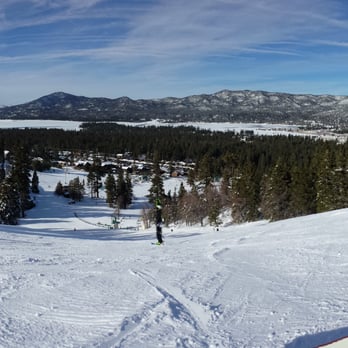Snow Summit - Beautiful, cold day. Even the lake was frozen! - Ski Resorts Near Me - Big Bear Lake, California