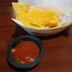 Tequila Mexican Restaurant - Chips and salsa.