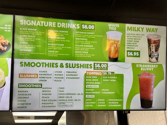 Menu photo 2 Tealite Drinks and Snow  Modesto, CA