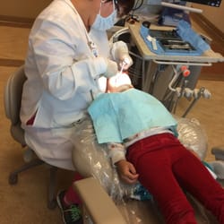 King Chavez Health Center - Kiara getting her cleaning