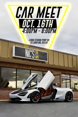 Nics Cbd And Vape's Car Meet (coming up this Oct 16) - Vapes and Supercars! Come check out our car meet this saturday October 16th from 4-8pm. Nics Cbd And Vape's Car Meet (coming up this Oct 16) - Vapes and Supercars! Come check out our car meet this saturday October 16th from 4-8pm.