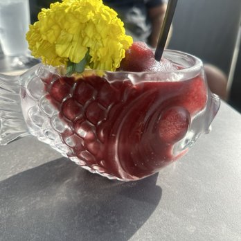 Masa Masa - Blended berry frose. Definitely got an ice cream headache and couldn't of had more than one because it was too sweet,  amazing on a hot day. - Tacos Near Me - Roseville, California