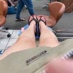 L A Nails - Treating my toes!